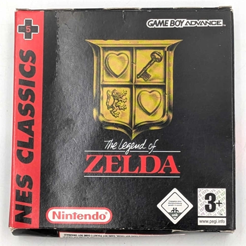 The Legend of Zelda - NES Classics - Original Æske - Gameboy Advance (B Grade) (Genbrug)